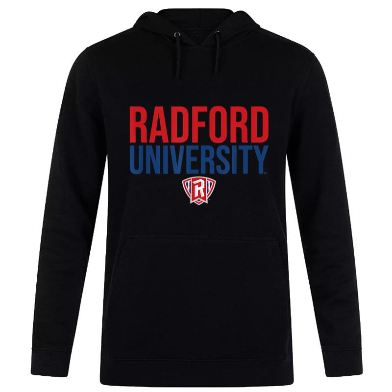 Radford University Highlanders Stacked Women T-Shirt