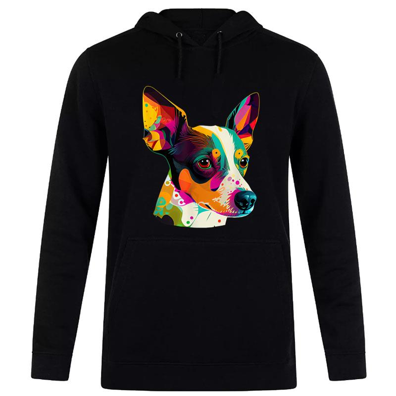 Rat Terrier Lover Pop Art Rat Terrier Dog Women T-Shirt