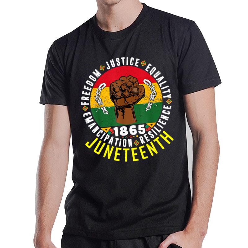 Remembering My Ancestors Freedom Justice Juneteenth T-Shirt