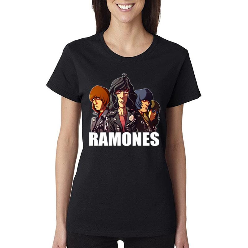 Rock Band Member Ramones Women T-Shirt