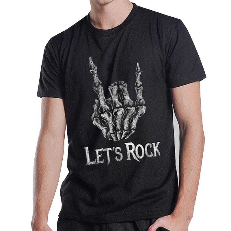 Rock On Lets Rock Concert Band T-Shirt