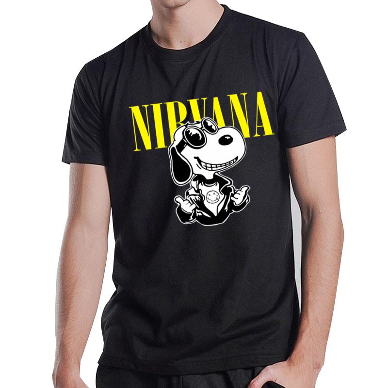 Rocker Snoopy Nirvana T-Shirt