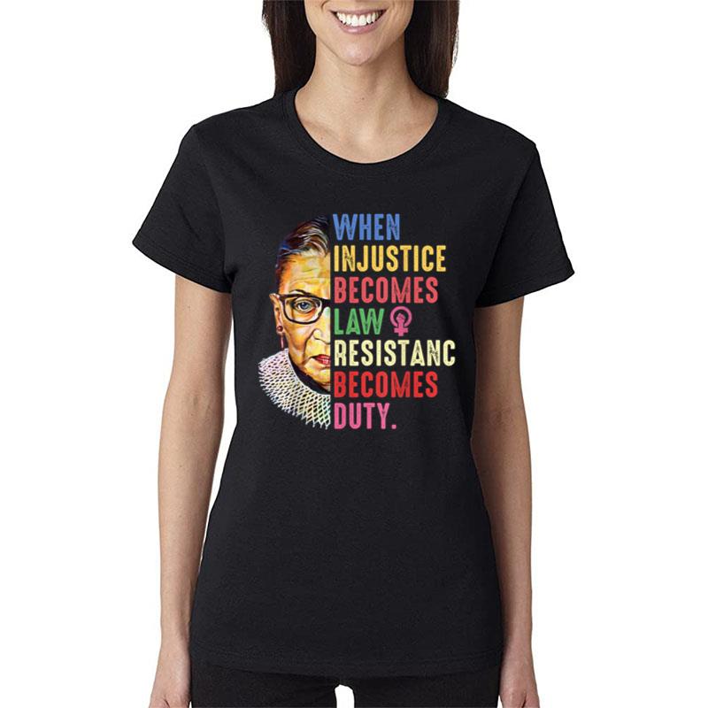 Ruth Bader Ginsburg Pro Choice My Body My Choice Feminist Women T-Shirt