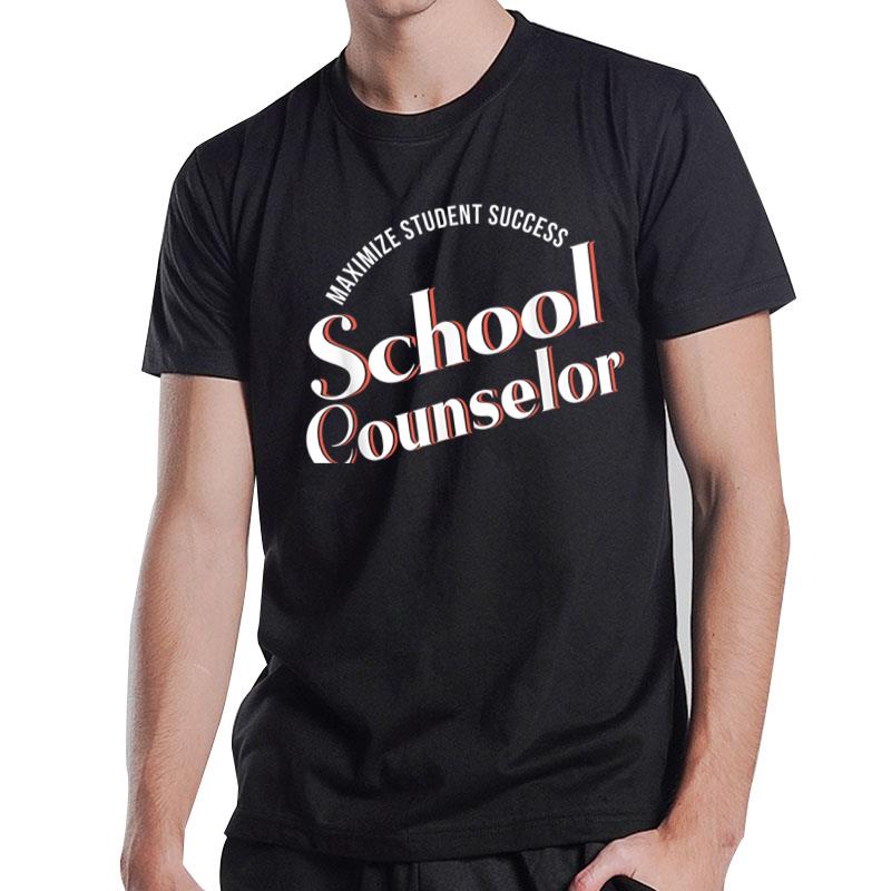 School Counselor Student Success Counselor Week T-Shirt