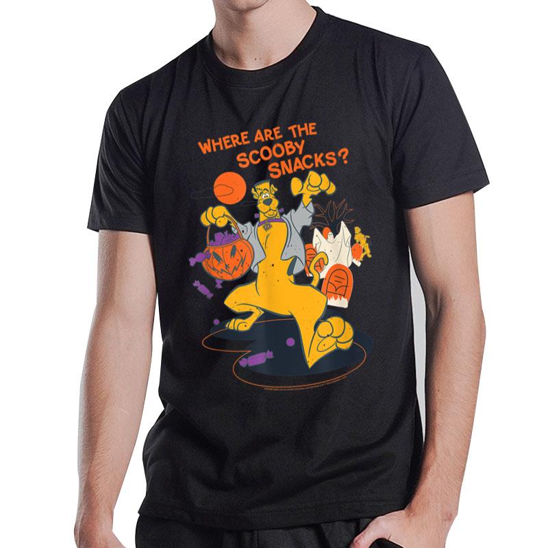 Scooby-Doo Halloween Where Are The Scooby Snacks T-Shirt