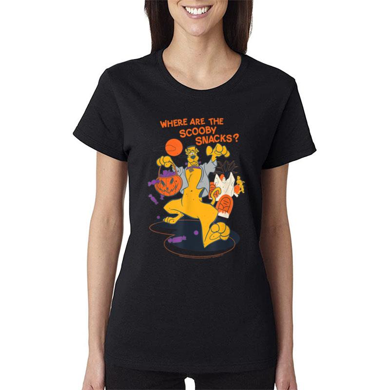 Scooby-Doo Halloween Where Are The Scooby Snacks Women T-Shirt