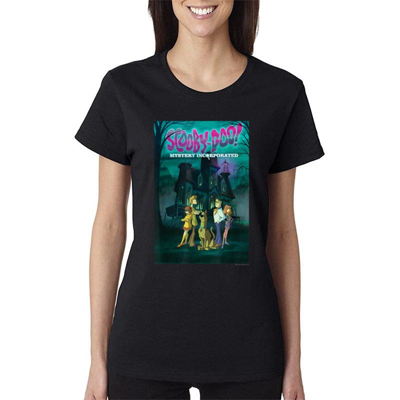 Scooby-Doo Mystery Incorporated Poster Women T-Shirt