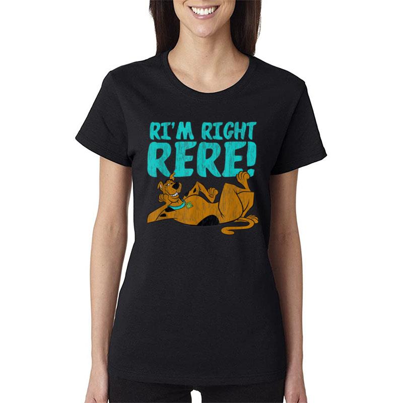 Scooby-Doo Right Here Women T-Shirt