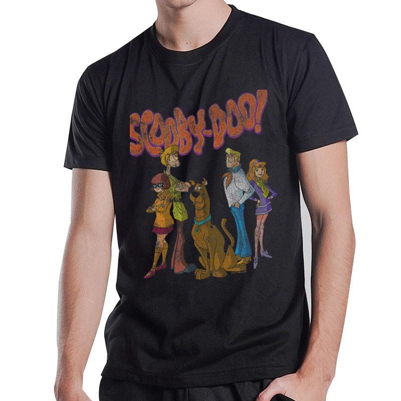 Scooby-Doo Vintage Group Poster T-Shirt