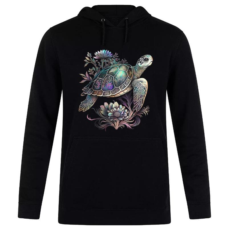 Sea Turtle Beach Lover Ocean Animal Graphic Novelty Womens Women T-Shirt