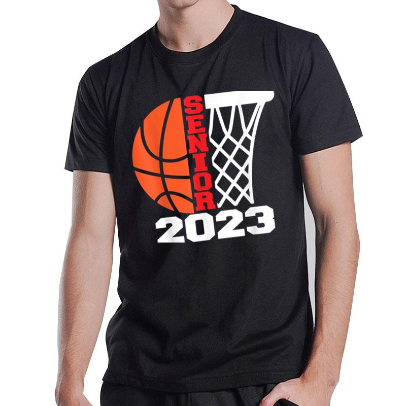 Senior 2023 Class Of 2023 Graduation Basketball Player Gifts Ver 1 T-Shirt