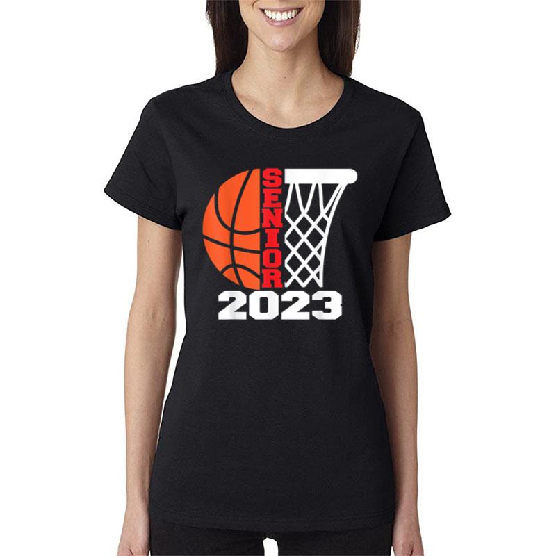 Senior 2023 Class Of 2023 Graduation Basketball Player Gifts Ver 1 Women T-Shirt