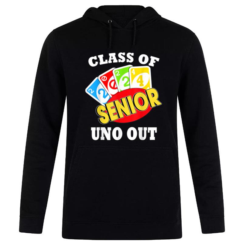 Senior 2024 Uno Out Funny Class Of 2024 T Uno Lover Women T-Shirt