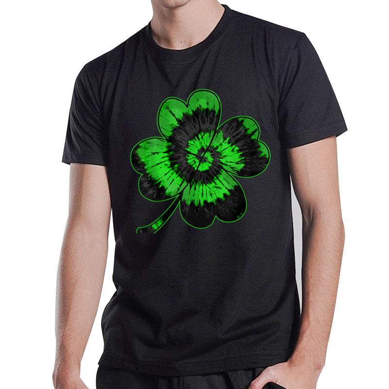 Shamrock Tie Dye St Patrick'S Day Irish Gift Men Women Kids T-Shirt