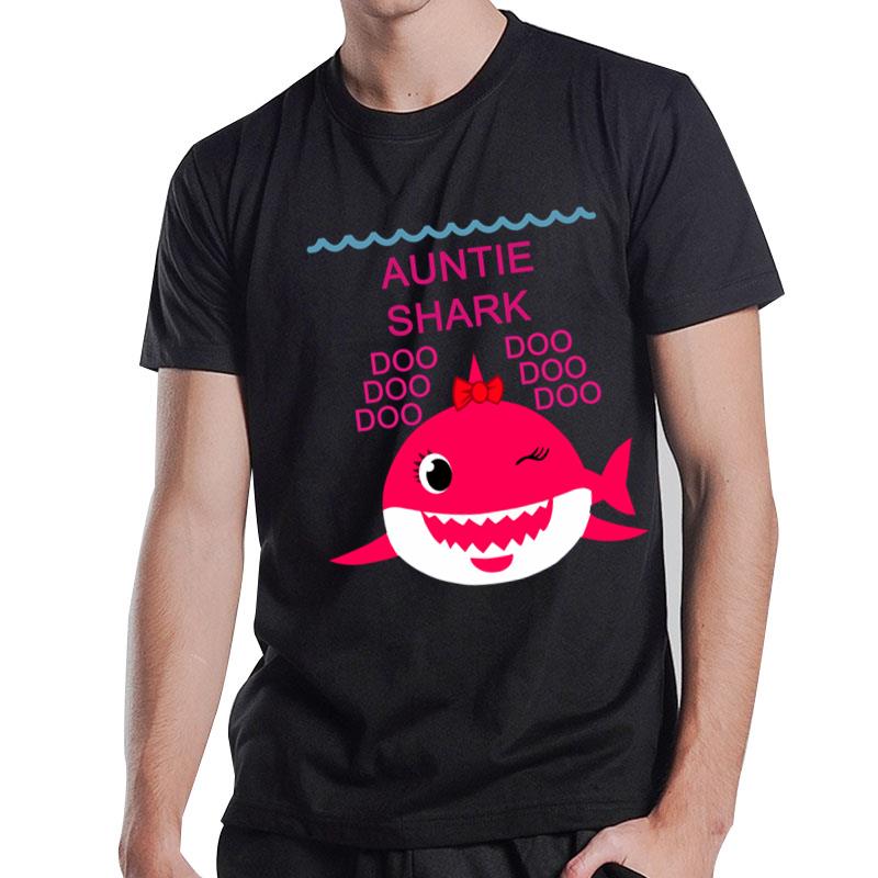 Shark Auntie Unique Doo Doo Doo T-Shirt