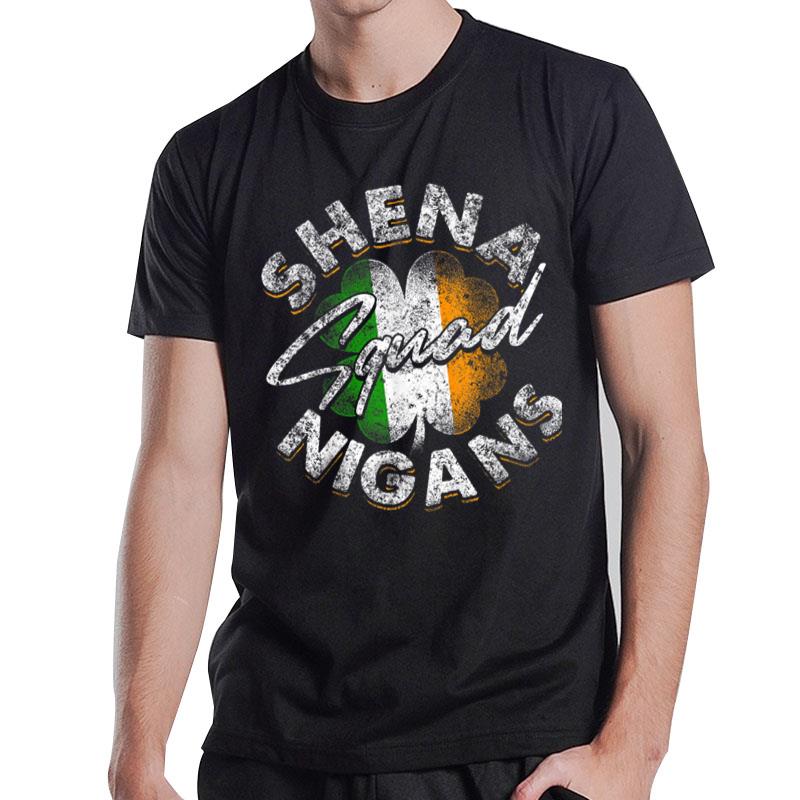 Shenanigans Squad T Shirt St Patrick’S Day Men Women Kids T-Shirt