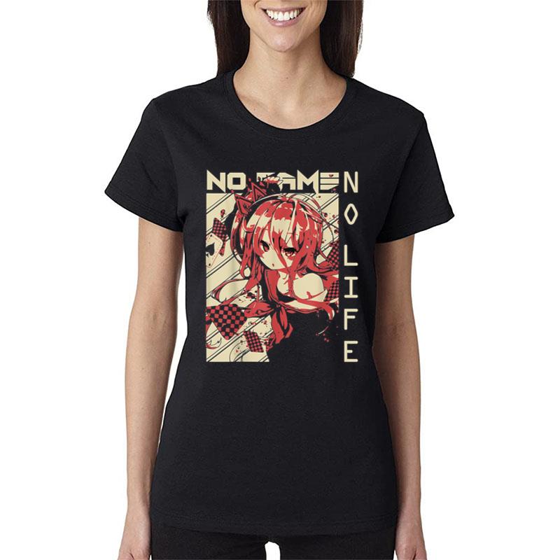 Shiro No Game No Life Anime Women T-Shirt