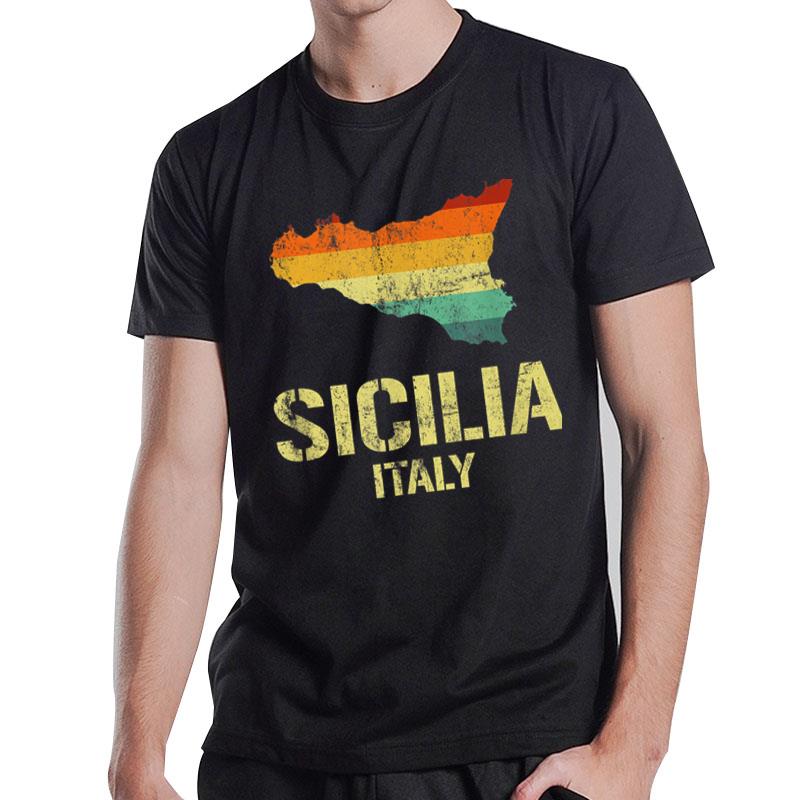 Sicilia Flag Italy Sicilian T-Shirt