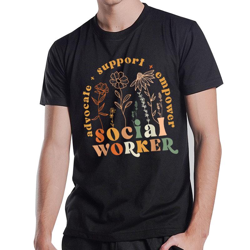 Social Worker  Funny Social Work Month T-Shirt