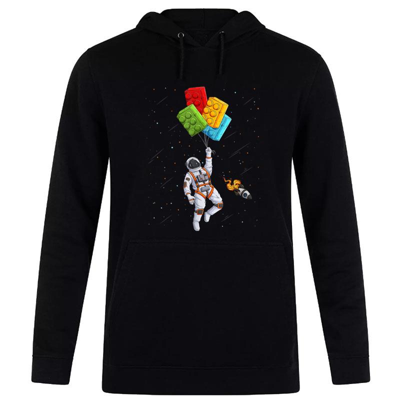 Space Astronaut Master Builder funny Building Blocks Bricks Women T-Shirt