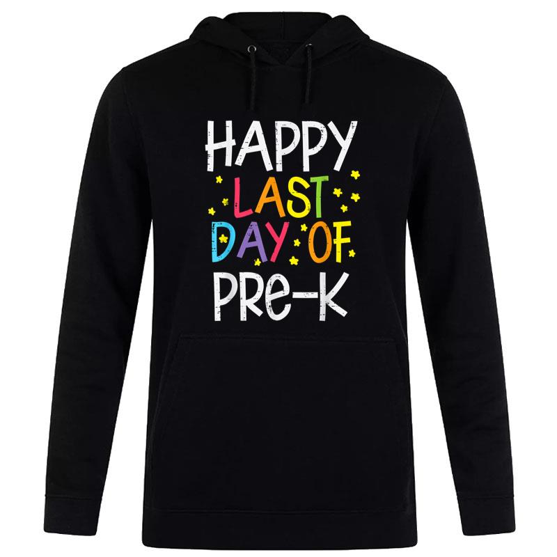 Stars Happy Last Day Of Pre-K School Boys Girls Teachers Women T-Shirt