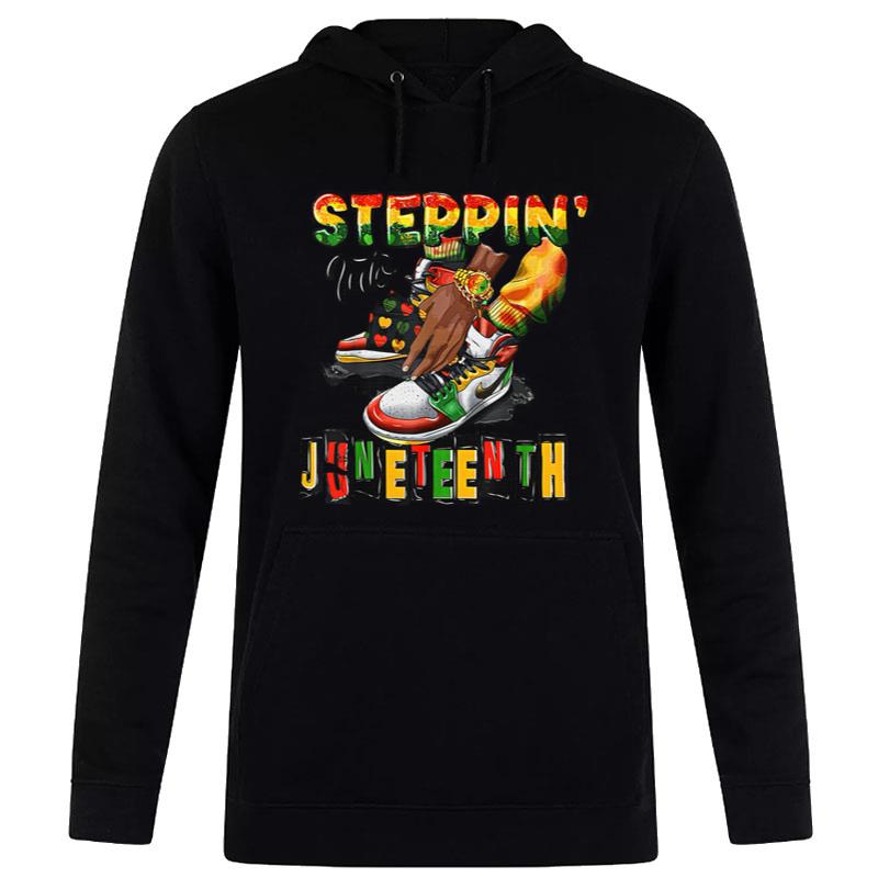 Stepping Into Juneteenth Hoodie