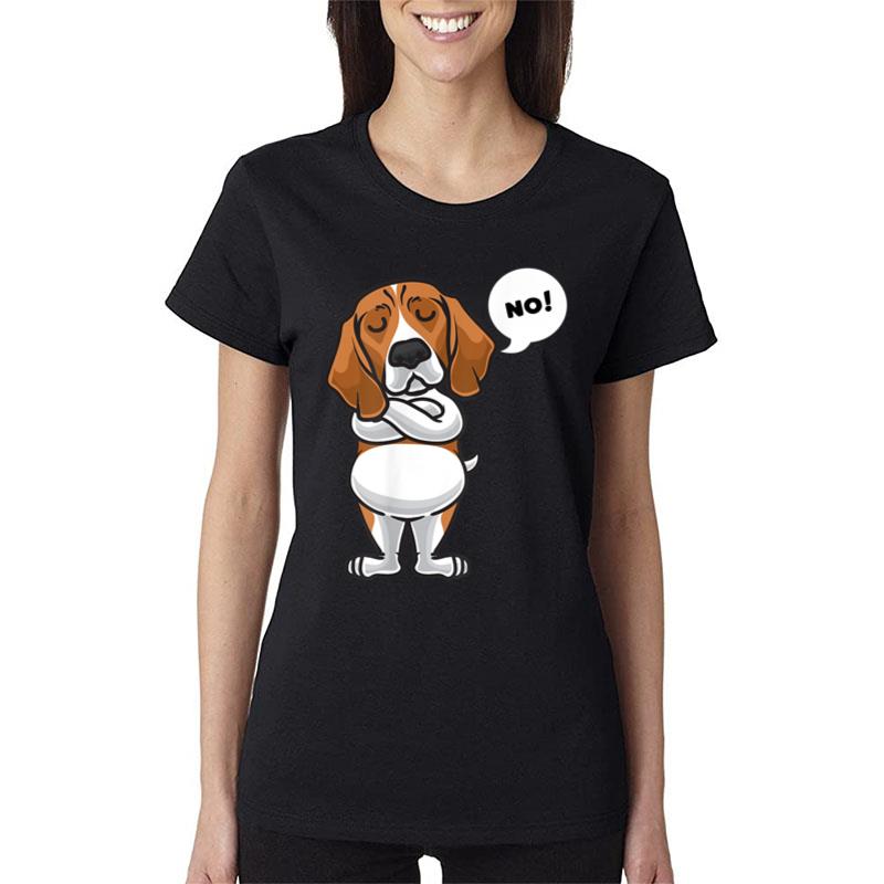 Stubborn Beagle Dog Owner funny Women T-Shirt