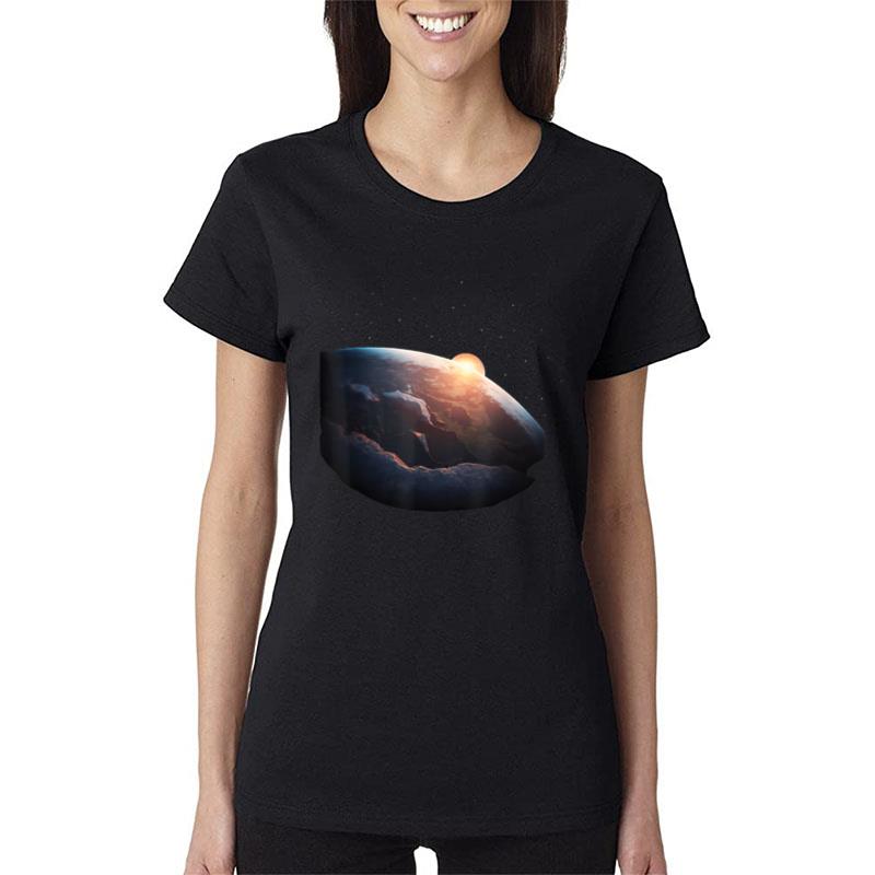 Sunrise Over Earth Women T-Shirt