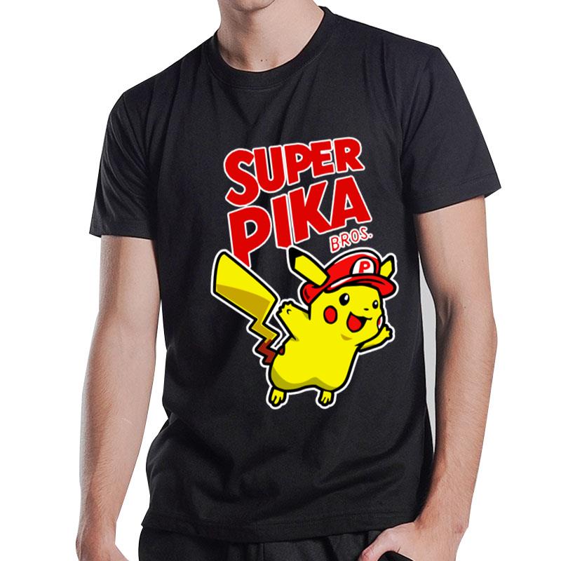 Super Mario Pikachu T-Shirt