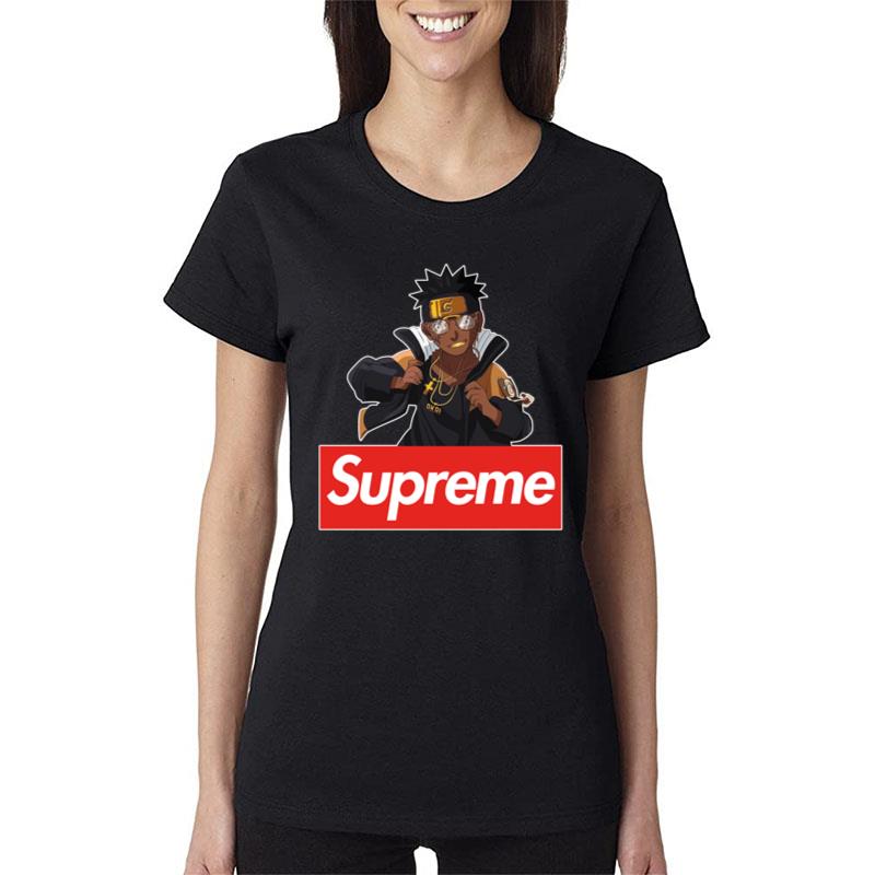 Supreme Naruto Gangster Women T-Shirt