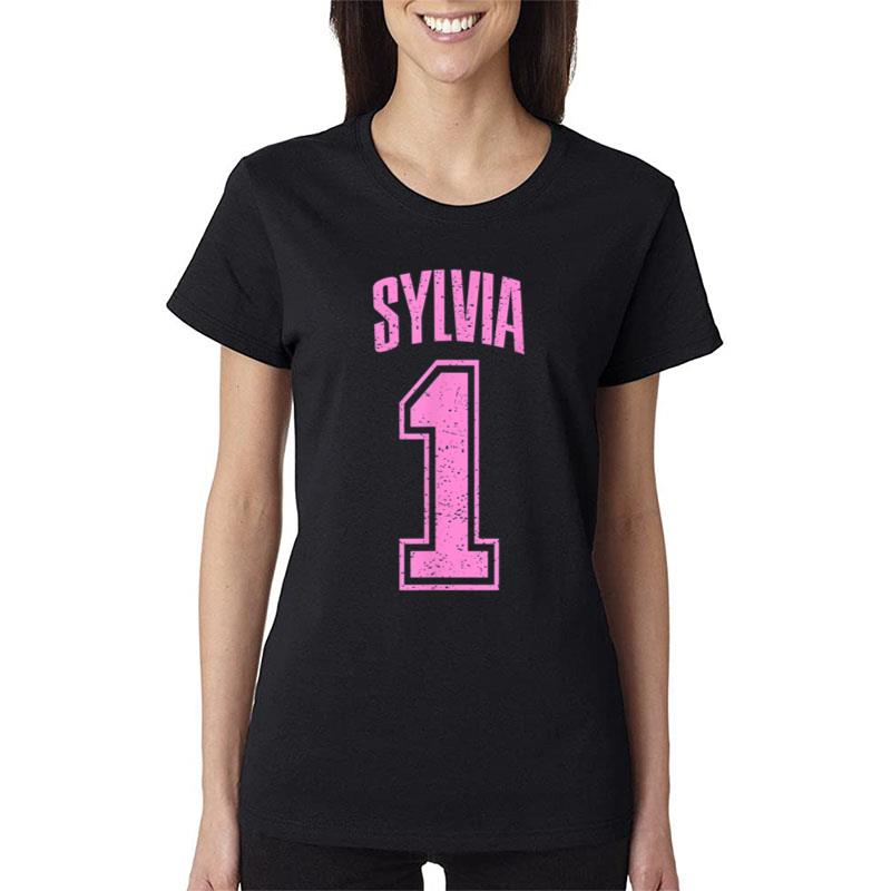 Sylvia Supporter Number 1 Biggest Fan Women T-Shirt