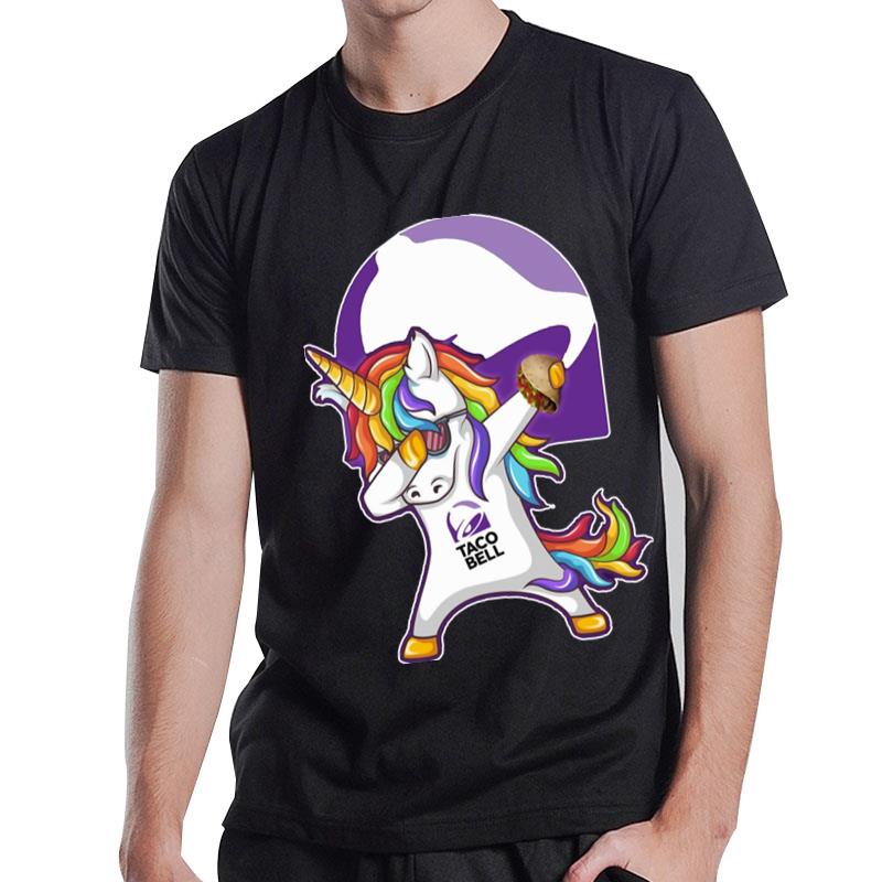 Taco Bell Unicorn Dabbing T-Shirt