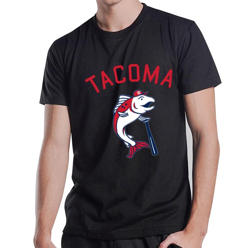 Tacoma Rainiers Cream Tacoma Salmon T-Shirt