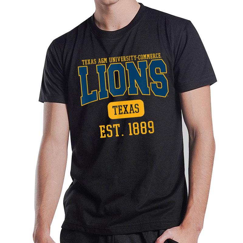 Texas A&M University-Commerce Lions Est. Date T-Shirt