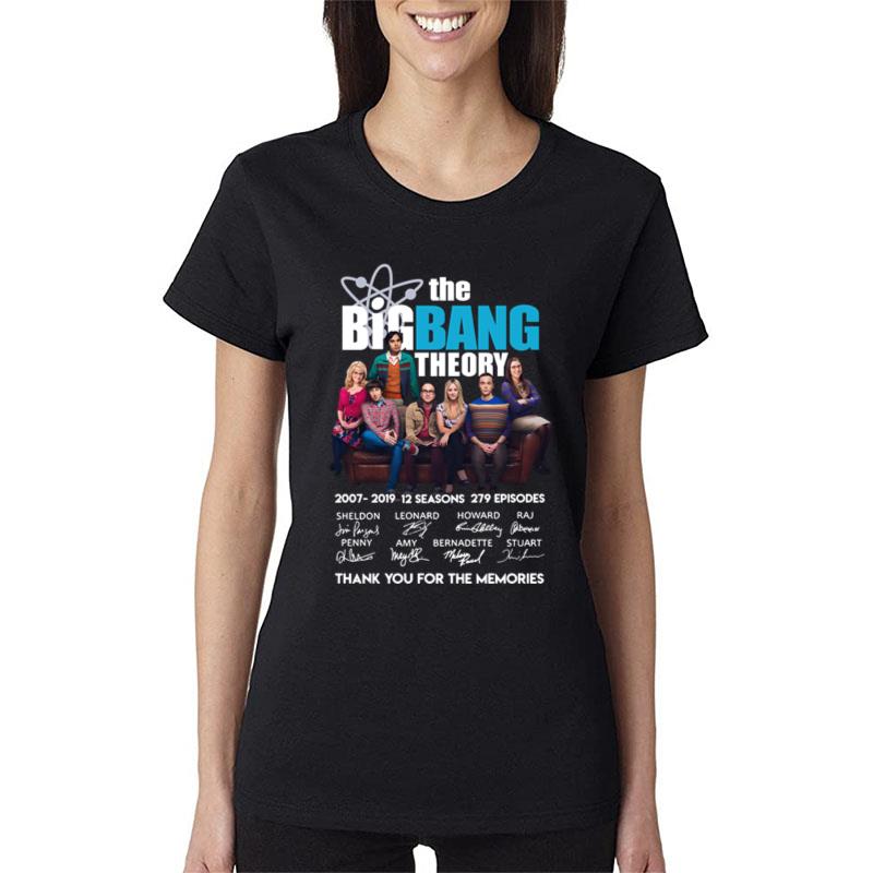 Thank 12 Seasons The Big Bang Theory Women T-Shirt