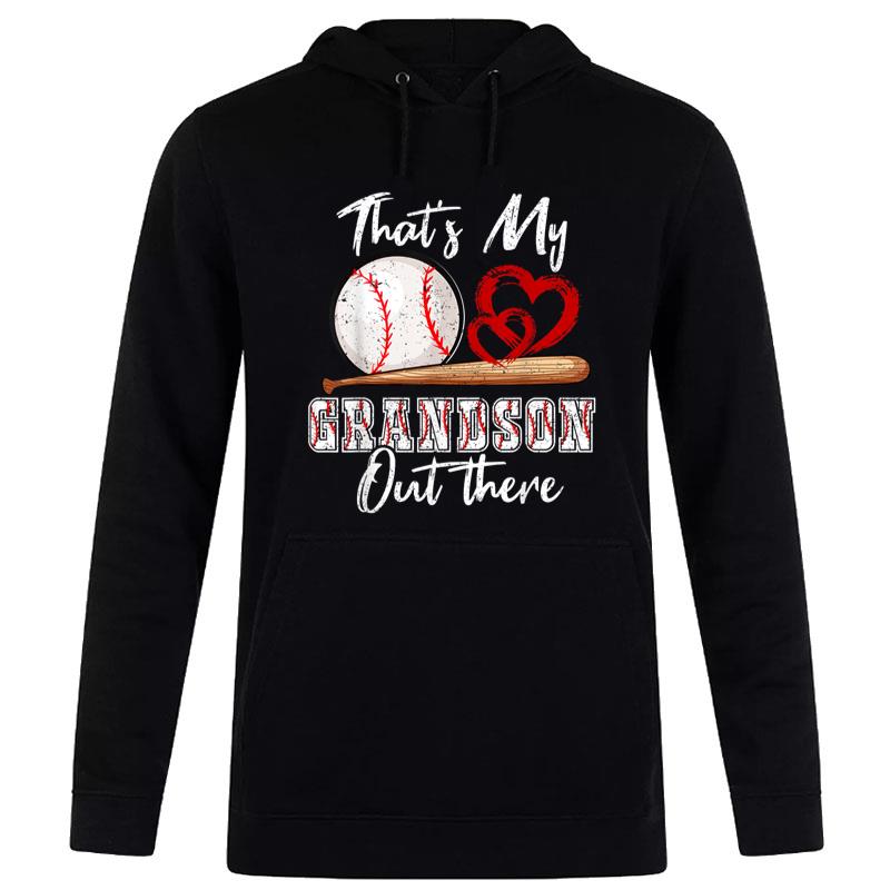 That's My Grandson Out There Baseball Grandma Womens Women T-Shirt