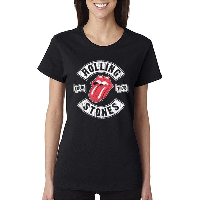 The Rolling Stones Tour 1978 Women T-Shirt