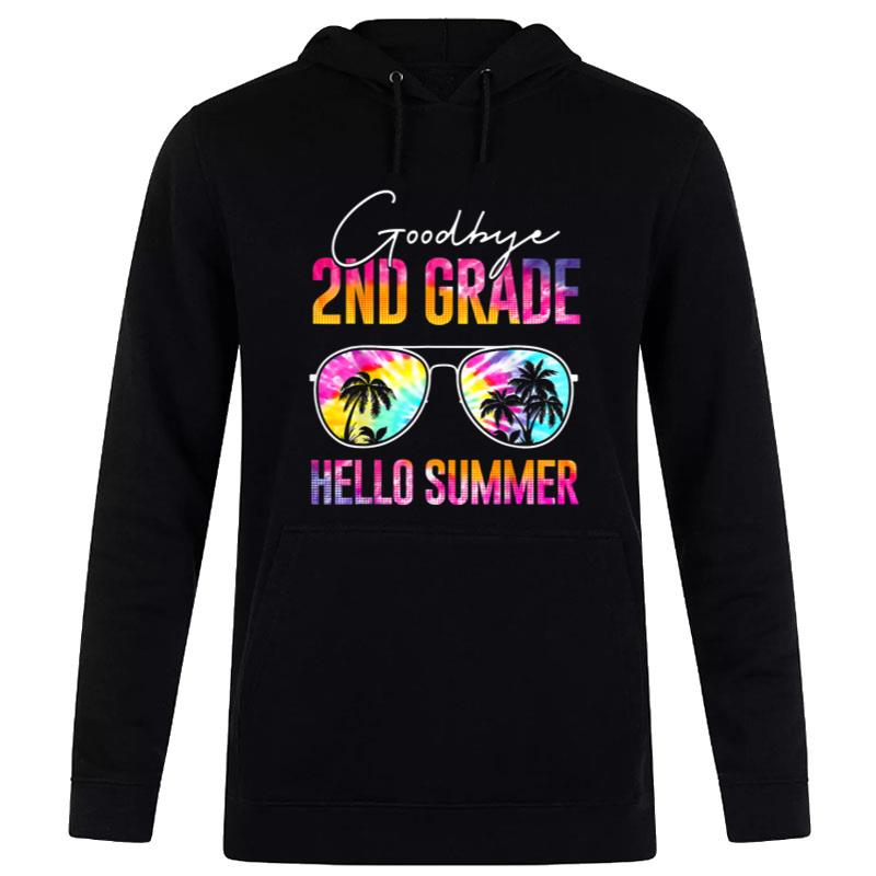 Tie Dye Goodbye 2nd Grade Hello Summer Last Day Of School Women T-Shirt