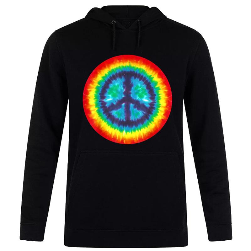 Tie Dye Peace Sign  Hippe 60's Style Lovers Women Men Women T-Shirt