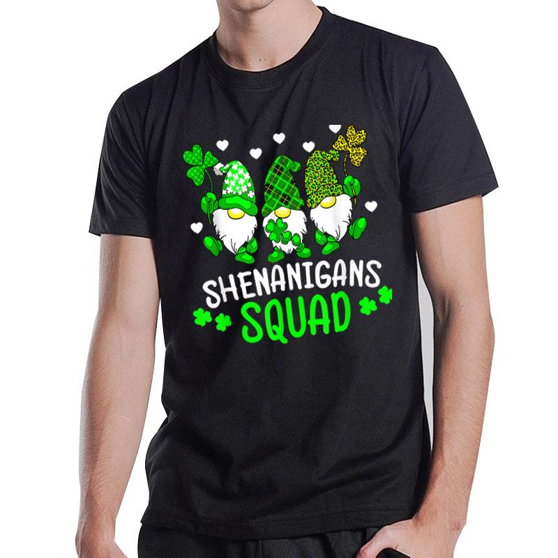 Time For Shenanigans Squad St Patrick'S Day Gnomes T-Shirt