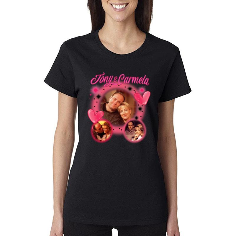 Tony And Carmela Soprano Women T-Shirt