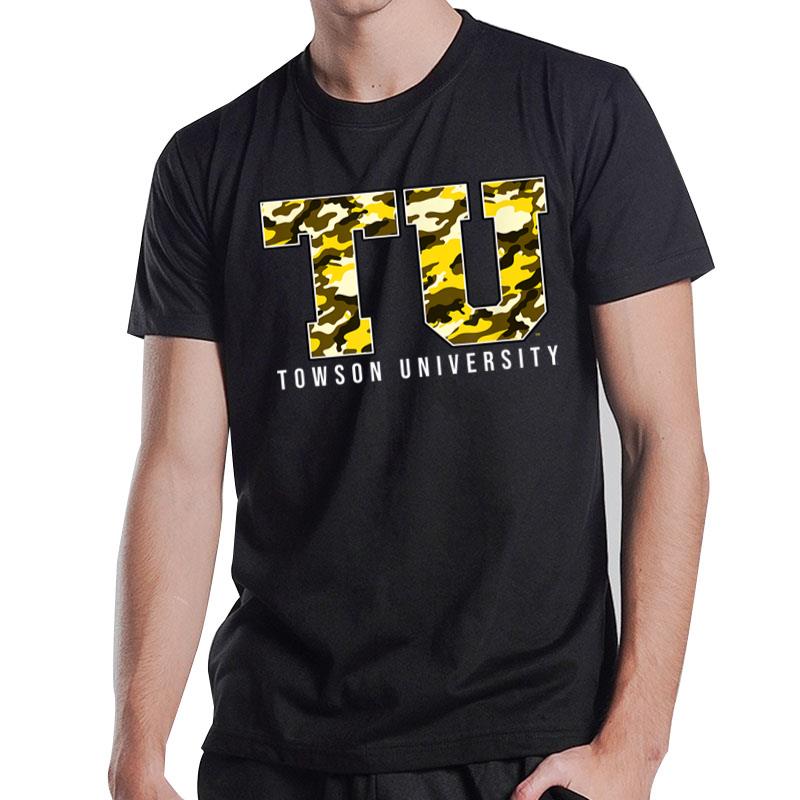 Towson University Tigers Camo T-Shirt