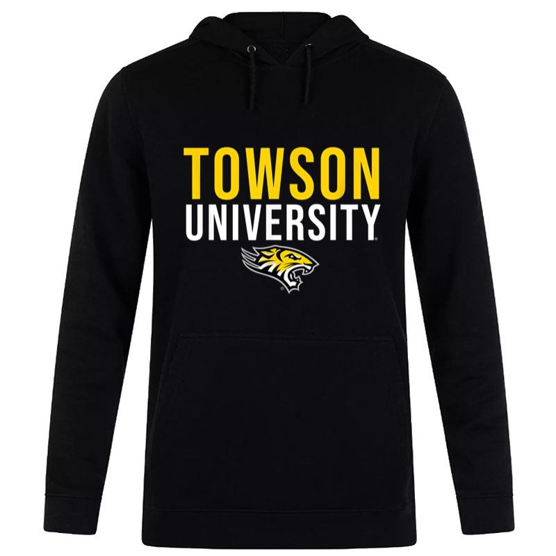 Towson University Tigers Stacked Women T-Shirt