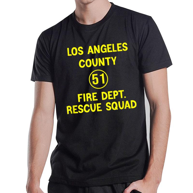 Truck Side 51 Emergency Squad Logo Essential T-Shirt