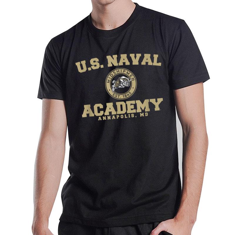 US Naval Academy Navy Midshipmen Circle Logo T-Shirt