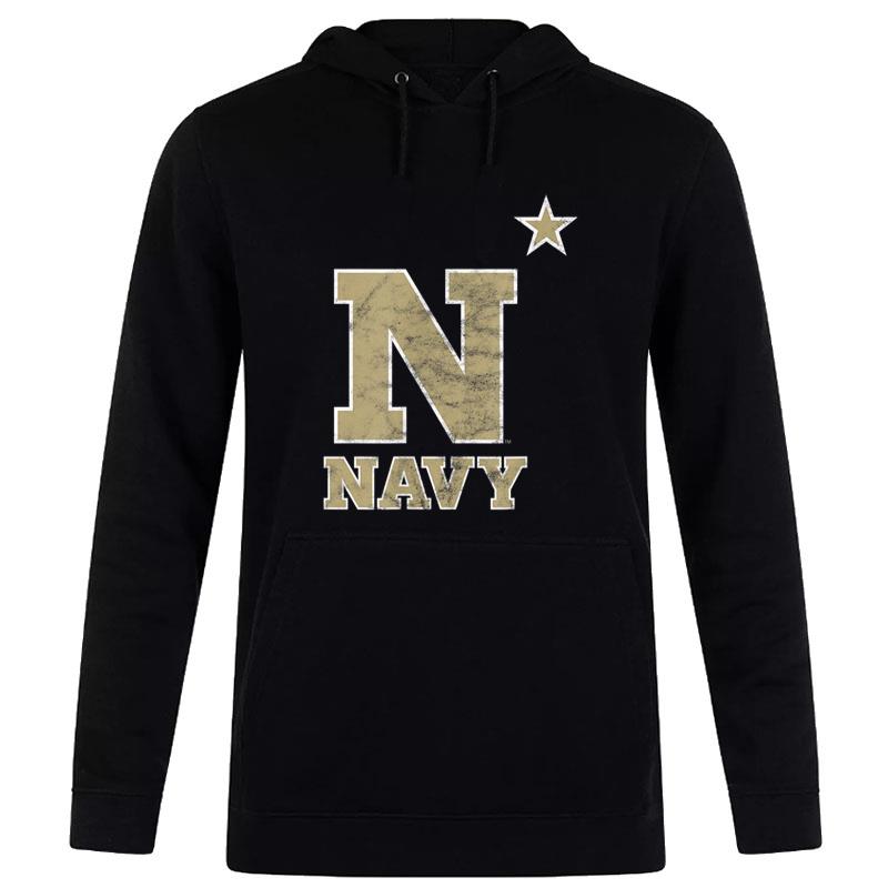 US Naval Academy Navy Midshipmen Distressed Primary Women T-Shirt