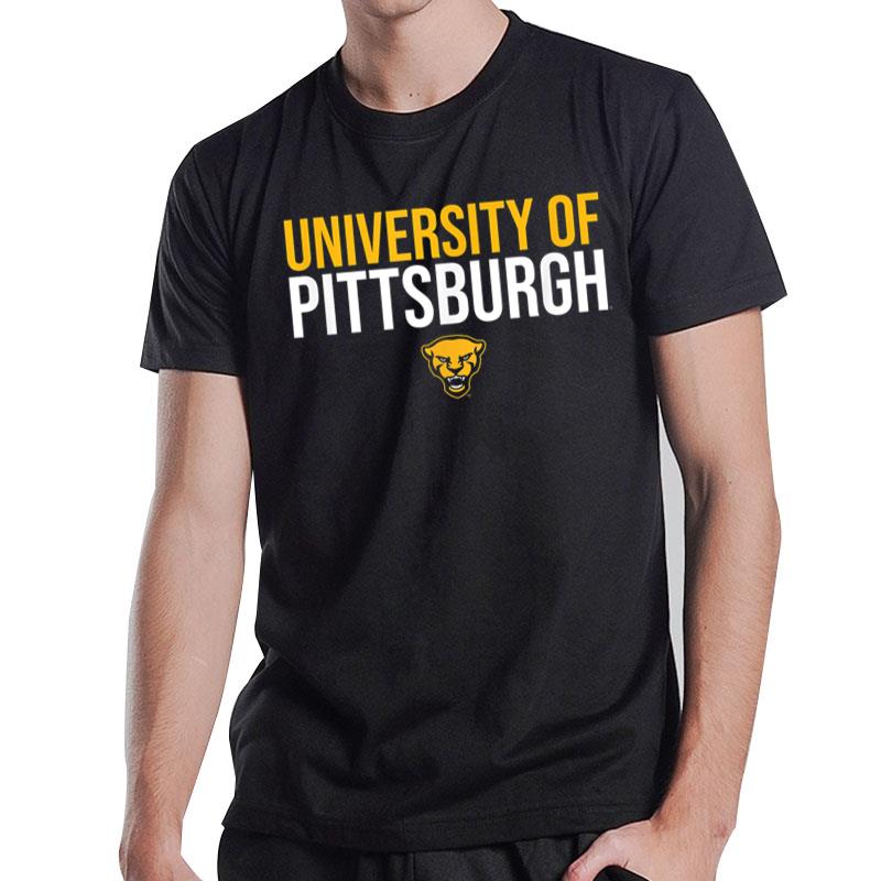 University of Pittsburgh Panthers Stacked T-Shirt