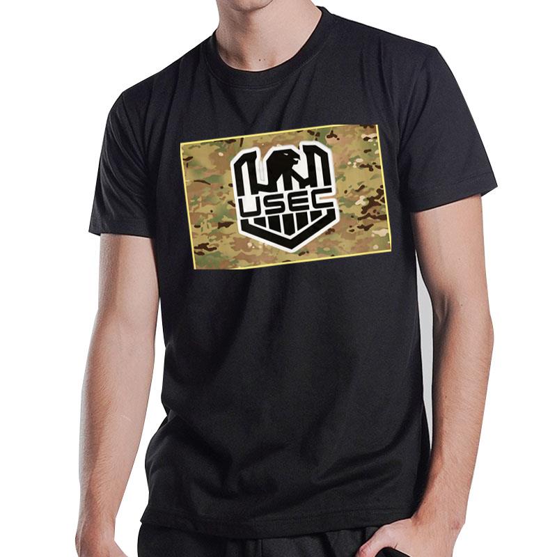 Usec Tarkov Camo Design T-Shirt