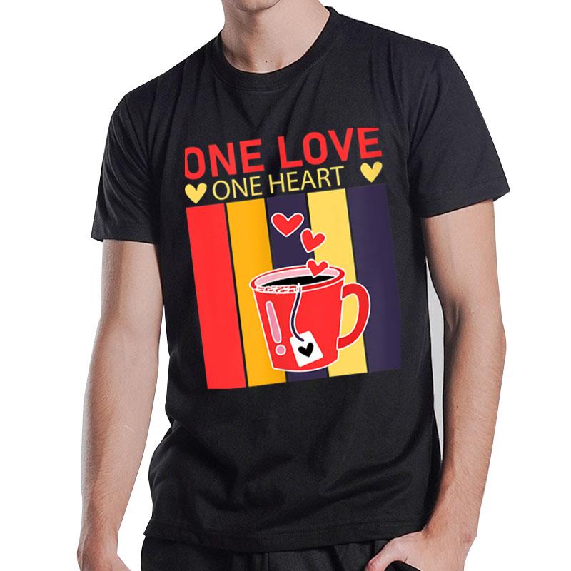 Valentine One Love One Heart Tee T-Shirt