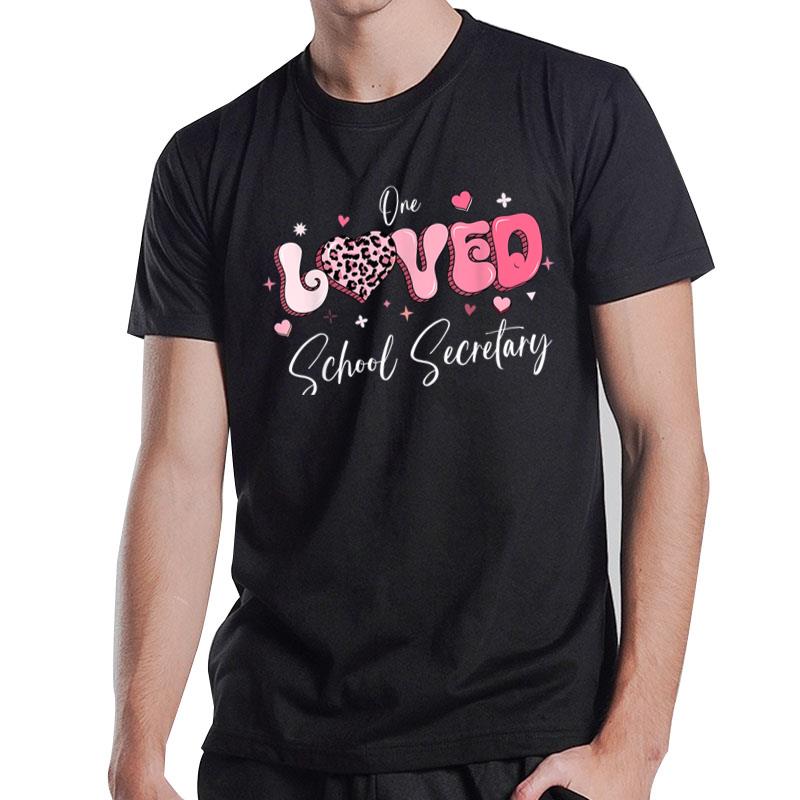 Valentines Day School Secretary T-Shirt